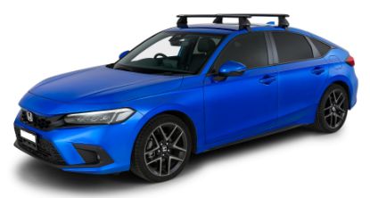 Picture of Rhino-Rack Vortex 2500 Black 2 Bar Roof Rack