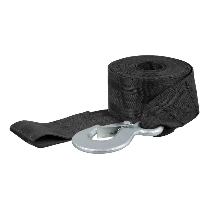 Picture of Curt 23' Winch Strap with Snap Hook (4,800 lbs.) - 29452