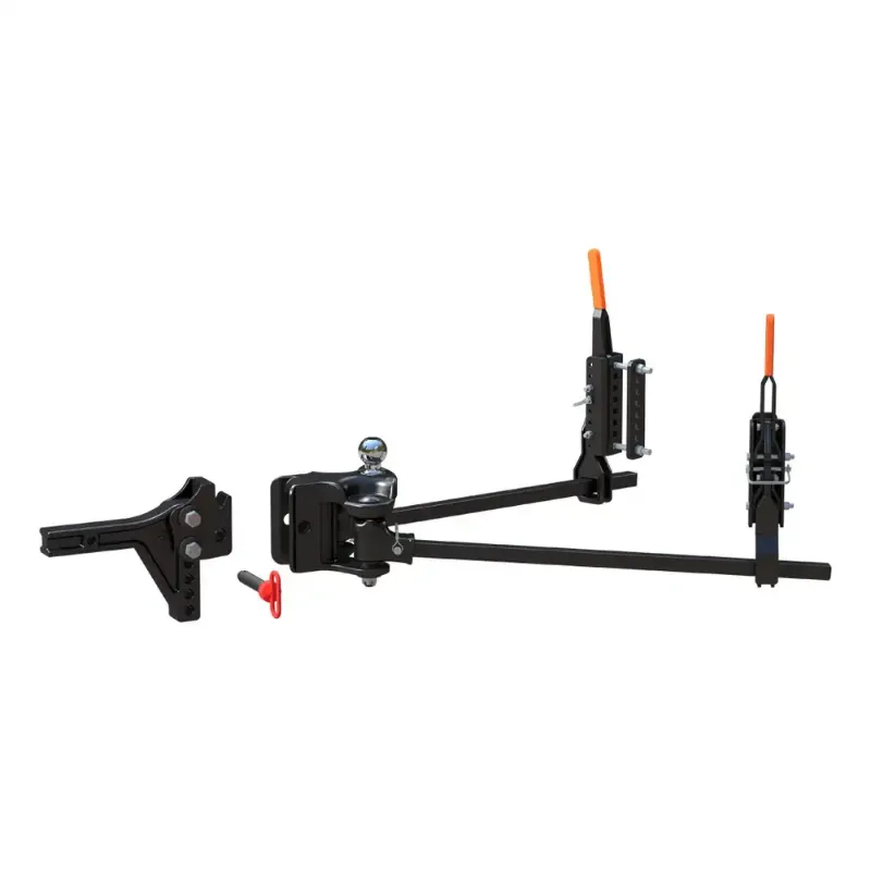 Picture of Curt TruTrack 4P Trailer-Mounted Weight Distribution Hitch, 8-10K - 17520