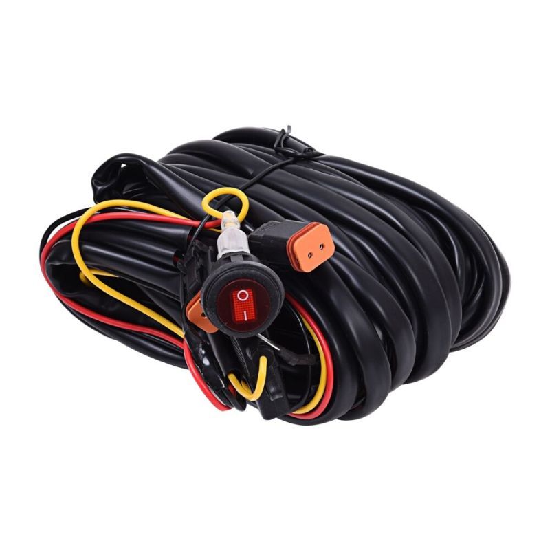 Picture of KC HiLiTES Wiring Harness for Two Backup Lights with 2-Pin Deutsch Connectors