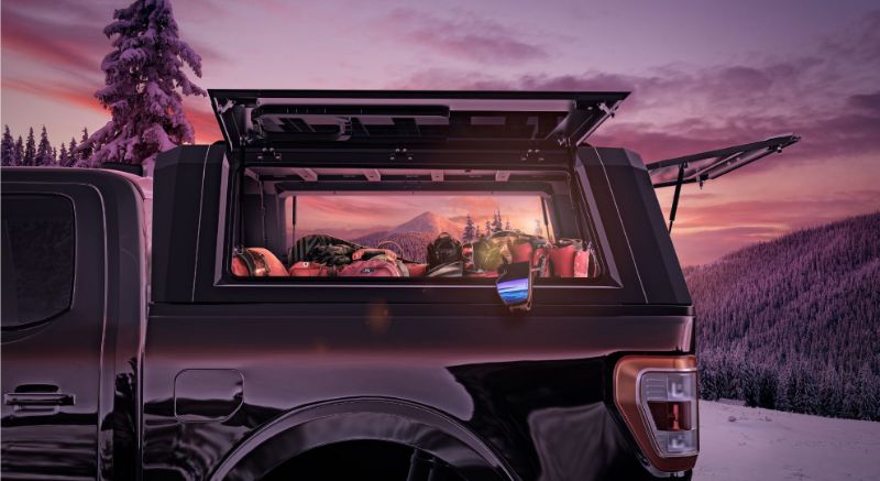 Picture of SmartCap EVO Sport Truck Cap - 2009-2020 Ford F-150 (6'5" Bed) - EV0301-MB