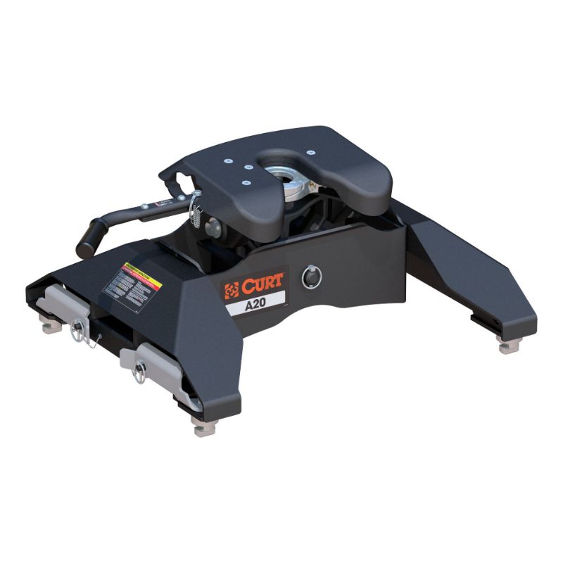 Picture of Curt A20 5th Wheel Hitch, Select Silverado, Sierra 2500, 3500 HD, 8 Bed Puck System