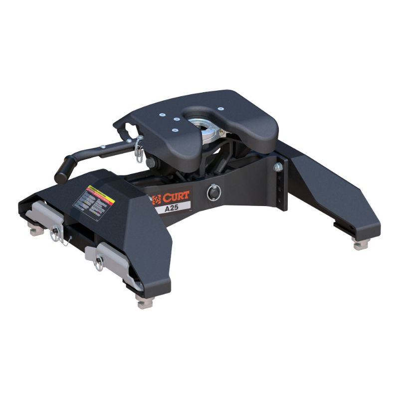 Picture of Curt A25 5th Wheel Hitch, Select Silverado, Sierra 2500, 3500 HD, 8 Bed Puck System