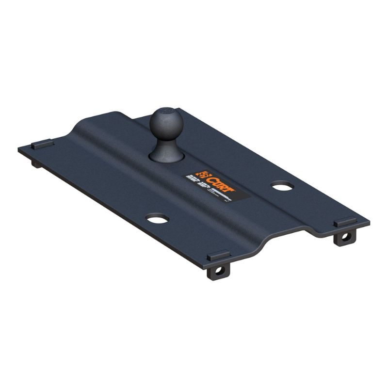 Picture of Curt Bent Plate 5th Wheel Rail Gooseneck Hitch with 2-5/16" Ball, 25K (3" Offset)