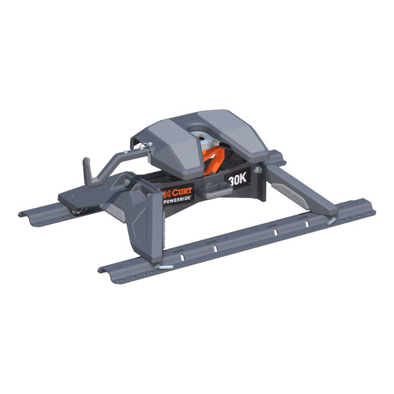 Picture of Curt PowerRide 30K 5th Wheel Hitch with Rails - 16321