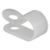 Picture of Curt 3/8" I.D. Convoluted Slit Loom Tube Clamps (25-Pack) - 59828