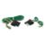Picture of Curt 4-Way Flat Connector Plug & Socket with 12" & 48" Wires (Packaged) - 58355