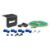 Picture of Curt 4-Way Flat Connector Socket with Hardware (Vehicle Side, Packaged) - 58345