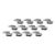 Picture of Curt Connector Bracket Mounts for 4, 5, 6, and 7-Way Brackets (12-Pack) - 57203