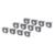 Picture of Curt Connector Mounting Brackets for 4-Way & 6-Way Round (12-Pack) - 57207
