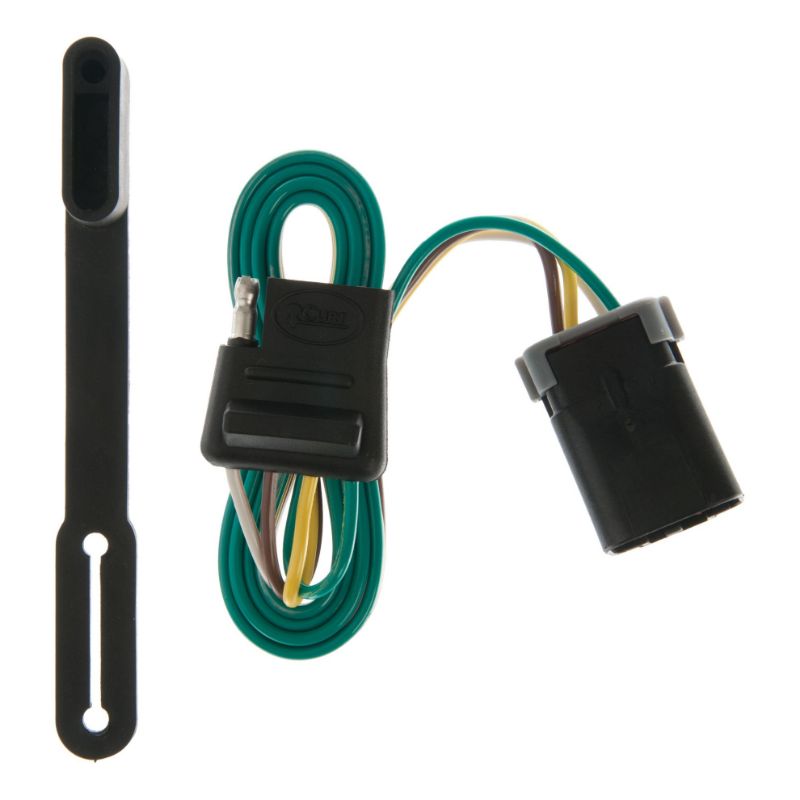 Picture of Curt Custom Wiring Connector, 4-Way Flat, Select Dodge Ram 1500, 2500, 3500 Van - 55368