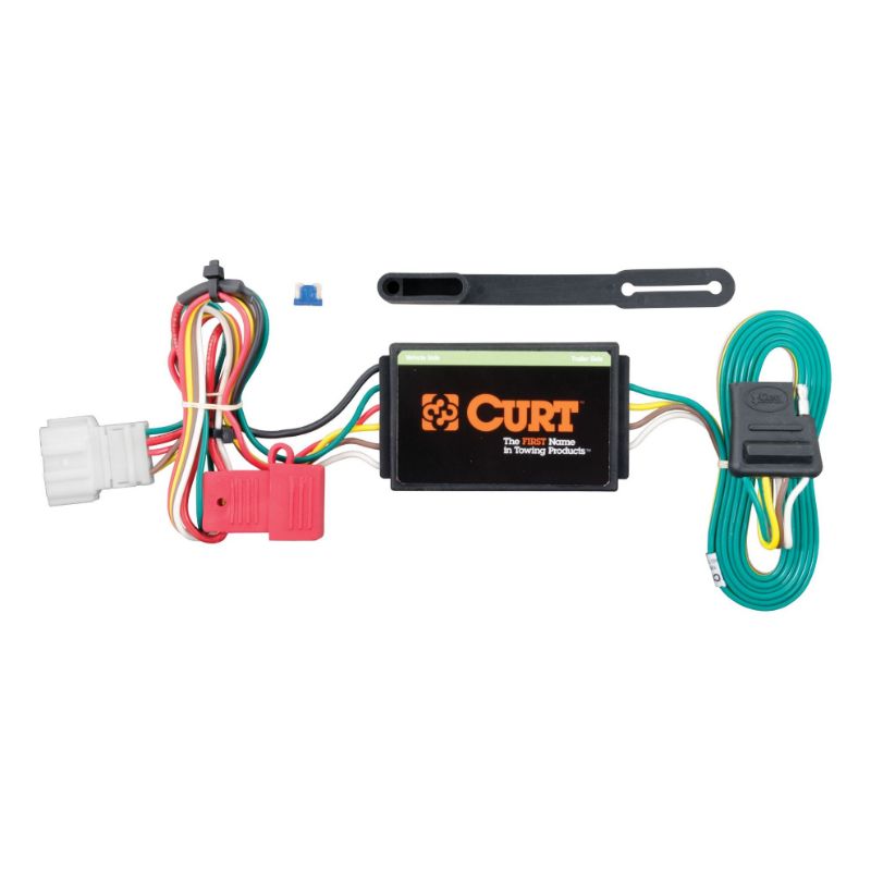 Picture of Curt Custom Wiring Connector, 4-Way Flat Output, Select Honda Crosstour - 56215