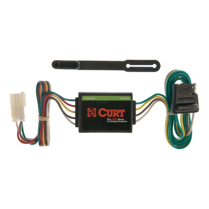 Picture of Curt Custom Wiring Connector, 4-Way Flat Output, Select Isuzu Trooper, Acura SLX - 55339
