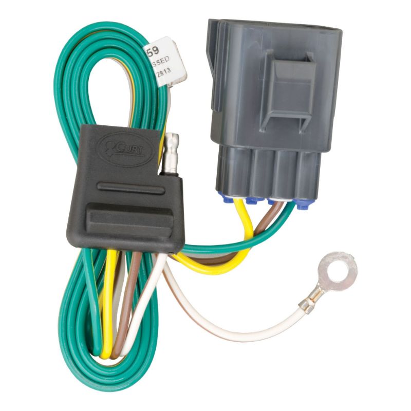 Picture of Curt Custom Wiring Connector, 4-Way Flat Output, Select Land Rover Evoque - 56159
