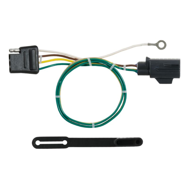Picture of Curt Custom Wiring Connector, 4-Way Flat Output, Select Land Rover Range Rover, Sport - 56293