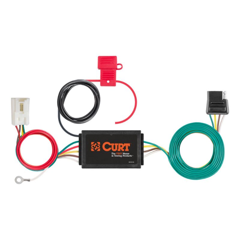 Picture of Curt Custom Wiring Connector, 4-Way Flat Connector, Select Mitsubishi Outlander PHEV - 56412