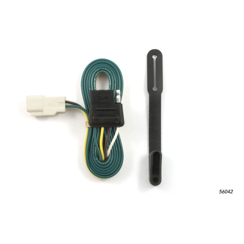 Picture of Curt Custom 4-Flat, Select Toyota Highlander, OEM Tow Package Required - 56042