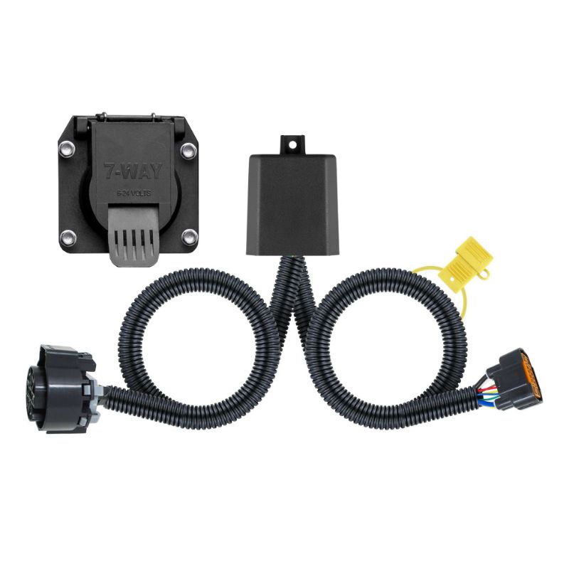 Picture of Curt Custom Wiring Connector, 7-Way RV Blade, Select Palisade, Santa Cruz, Telluride - 56466