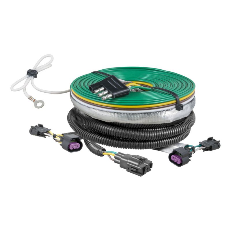 Picture of Curt Custom Towed-Vehicle RV Wiring, Select Buick Enclave, Chevrolet Malibu, Traverse - 58932