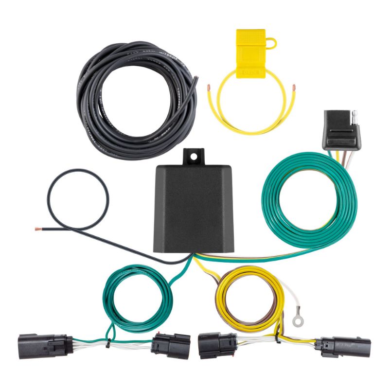 Picture of Curt Custom Wiring Harness, 4-Way Flat Output, Select Chevrolet Trax - 56514