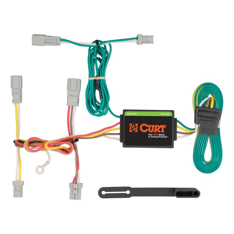 Picture of Curt Custom Wiring Harness, 4-Way Flat Output, Select Acura TL - 56231