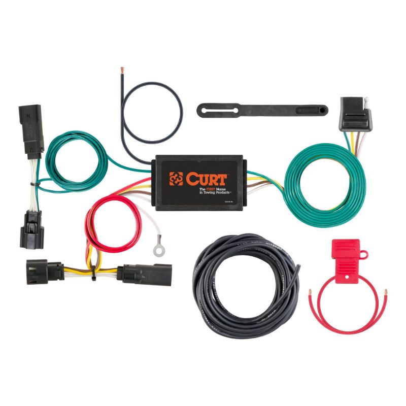 Picture of Curt Custom Wiring Harness, 4-Way Flat Output, Select Buick Encore - 56363