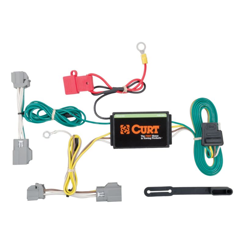 Picture of Curt Custom Wiring Harness, 4-Way Flat Output, Select Cadillac CTS Sedan - 56207