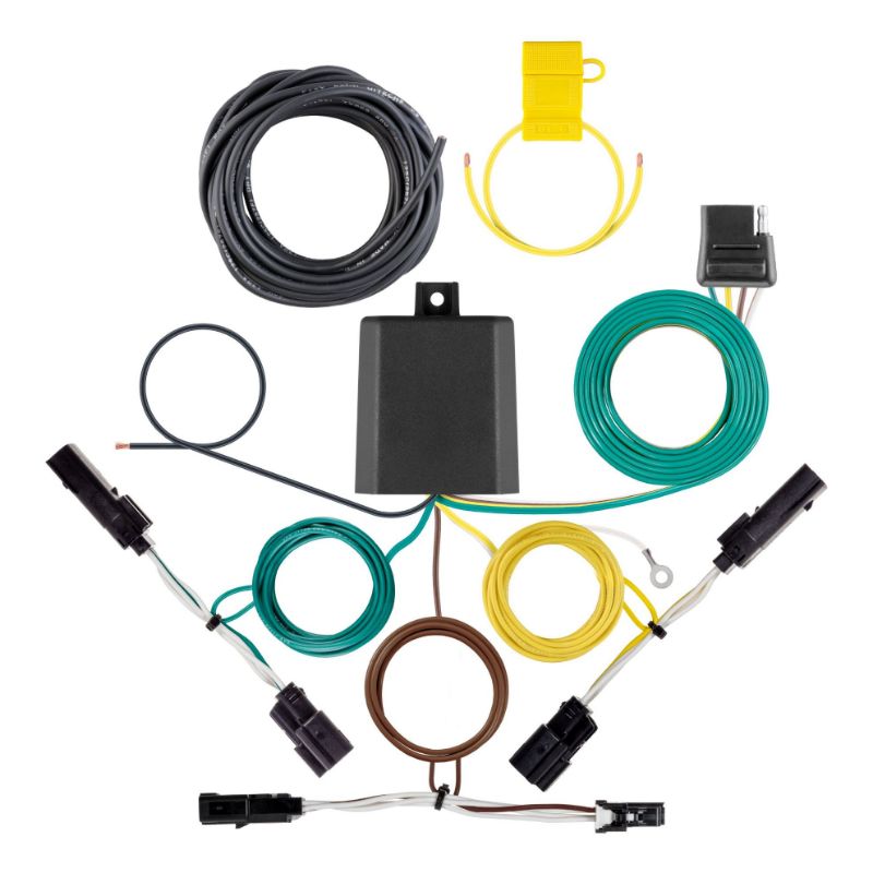 Picture of Curt Custom Wiring Harness, 4-Way Flat Output, Select Chevrolet Bolt EUV - 56521