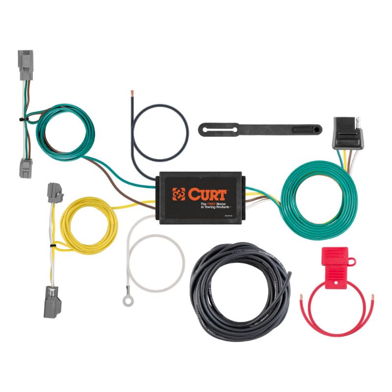 Picture of Curt Custom Wiring Harness, 4-Way Flat Output, Select Chevrolet Cruze - 56319