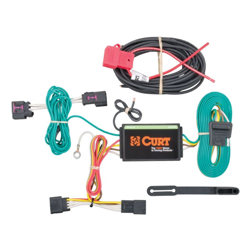 Picture of Curt Custom Wiring Harness, 4-Way Flat Output, Select Chevrolet Cruze - 56214