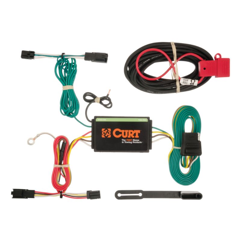 Picture of Curt Custom Wiring Harness, 4-Way Flat Output, Select Chevrolet Malibu - 56176