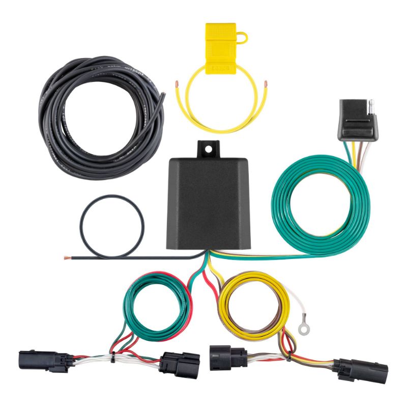 Picture of Curt Custom Wiring Harness, 4-Way Flat Output, Select Chevrolet Trax - 56419