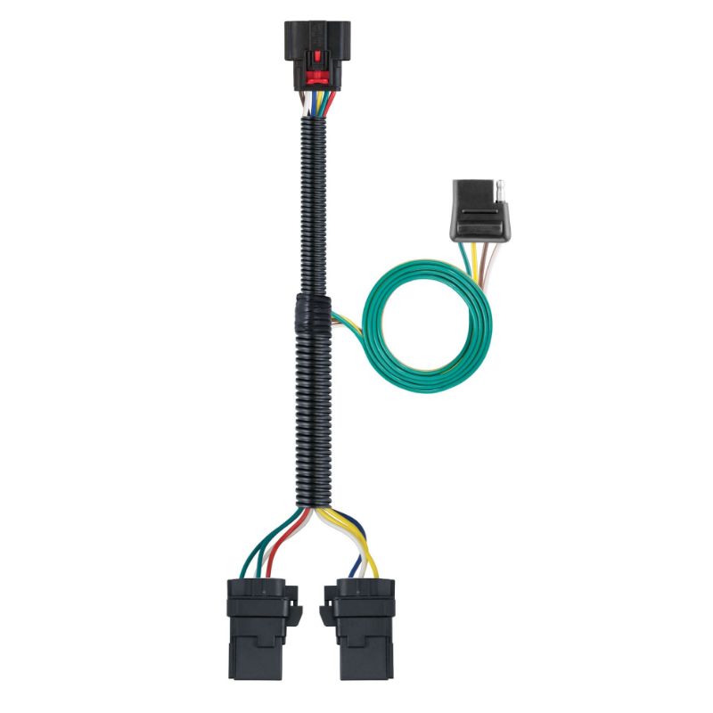 Picture of Curt Custom Wiring Harness, 4-Way Flat Output, Select Chevy Equinox, GMC Terrain - 56429