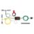 Picture of Curt Custom Wiring Harness, 4-Way Flat Output, Select Chrysler 300 - 56235