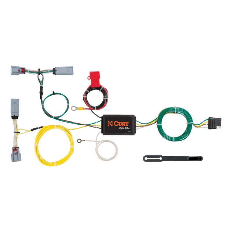 Picture of Curt Custom Wiring Harness, 4-Way Flat Output, Select Chrysler 300 - 56235