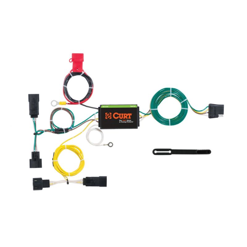Picture of Curt Custom Wiring Harness, 4-Way Flat Output, Select Dodge Charger - 56234