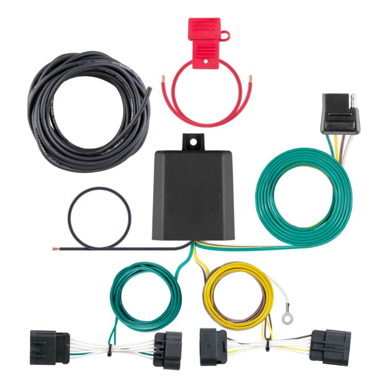 Picture of Curt Custom Wiring Harness, 4-Way Flat Output, Select Dodge Durango - 56336