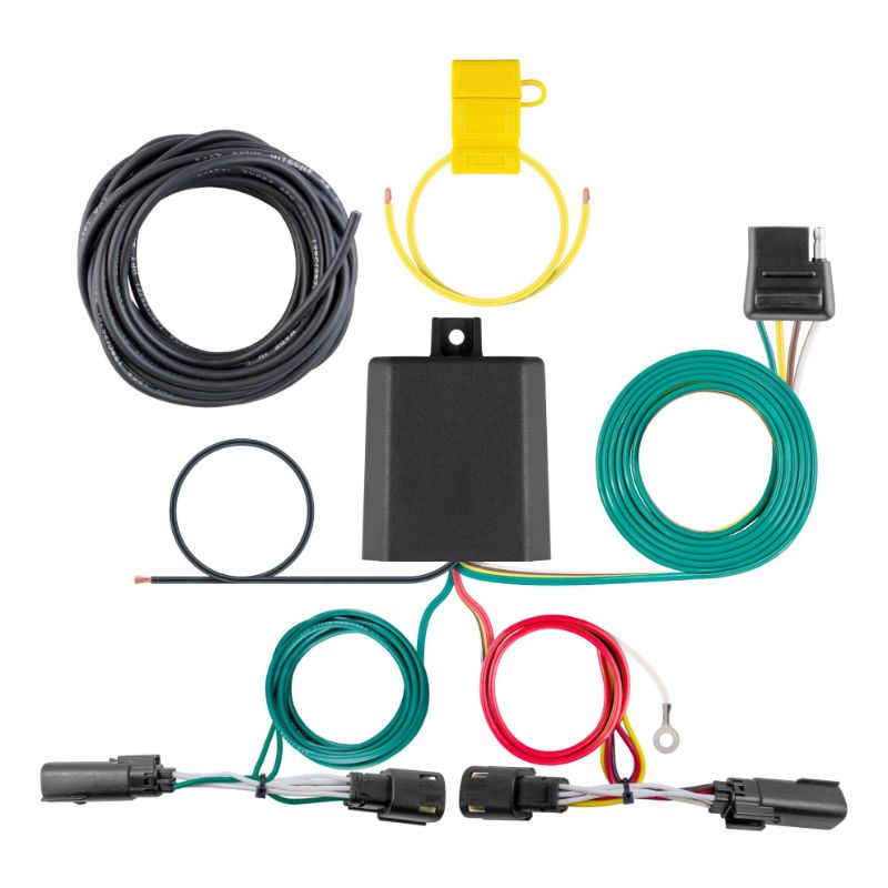 Picture of Curt Custom Wiring Harness, 4-Way Flat Output, Select Ford Escape - 56448