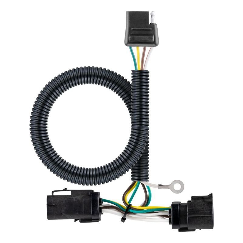 Picture of Curt Custom Wiring Harness, 4-Way Flat Output, Select Ford F-150 - 55551