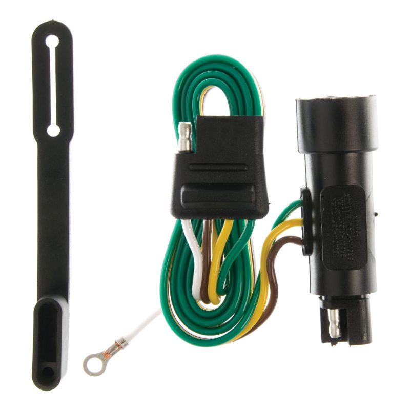 Picture of Curt Custom Wiring Harness, 4-Way Flat Output, Select Ford F-150, F-250, F-350 - 55301