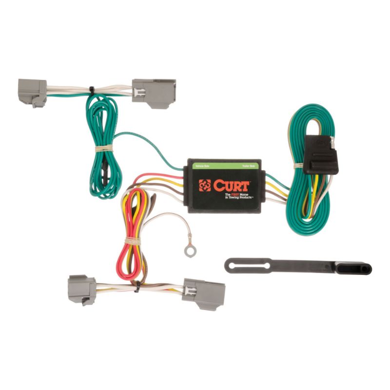 Picture of Curt Custom Wiring Harness, 4-Way Flat Output, Select Ford Fiesta Hatchback - 56191