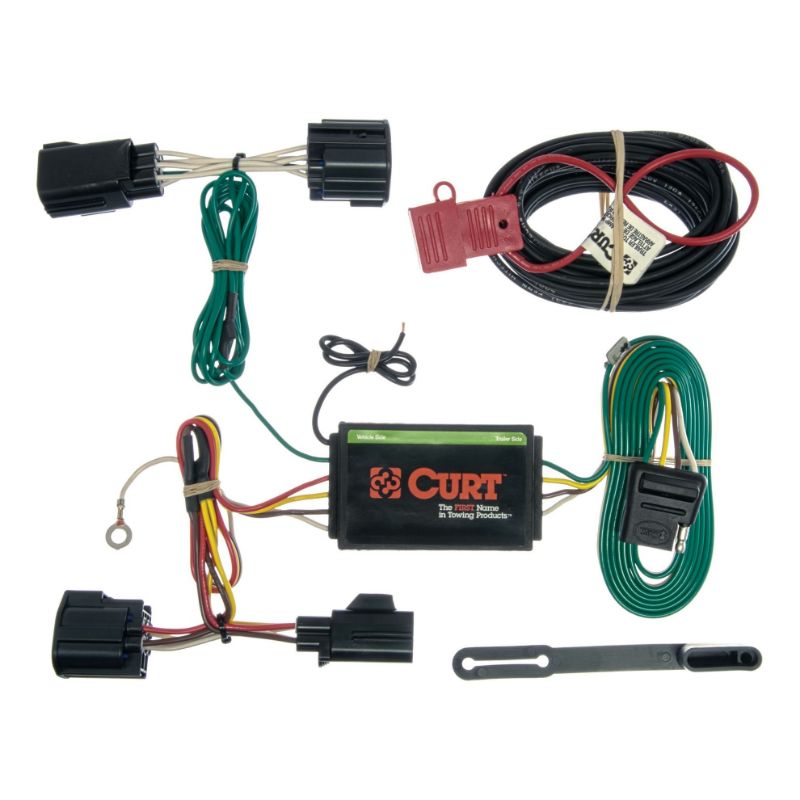 Picture of Curt Custom Wiring Harness, 4-Way Flat Output, Select Ford Focus Hatchback - 56140