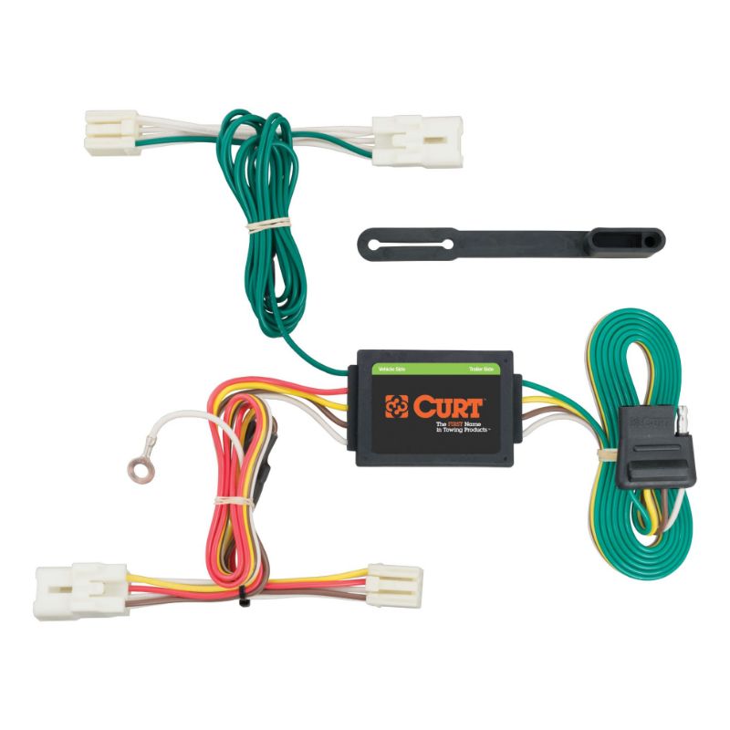 Picture of Curt Custom Wiring Harness, 4-Way Flat Output, Select Hyundai Accent Hatchback - 56254