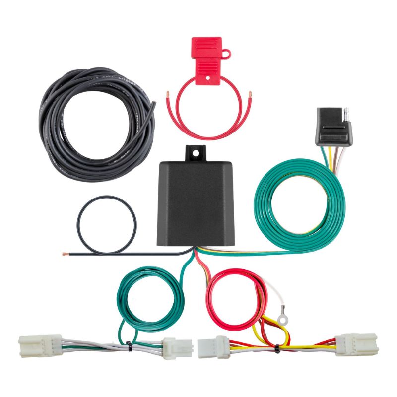 Picture of Curt Custom Wiring Harness, 4-Way Flat Output, Select Hyundai Elantra - 56470