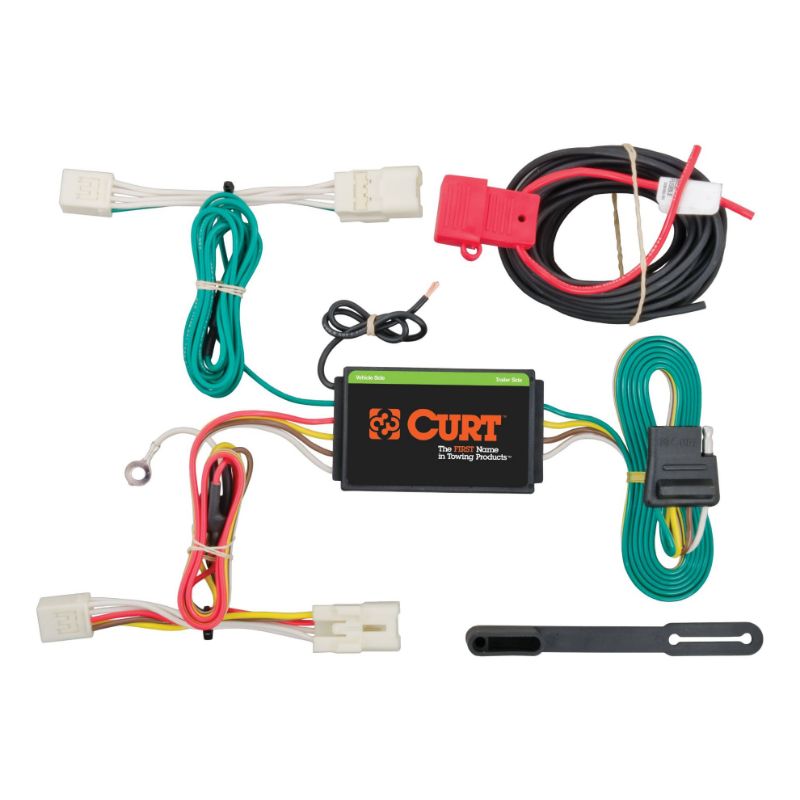 Picture of Curt Custom Wiring Harness, 4-Way Flat Output, Select Hyundai Elantra, GT, Ioniq - 56233