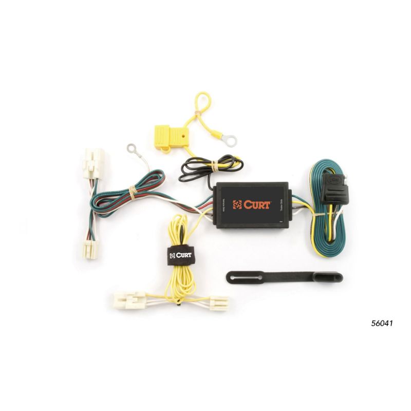 Picture of Curt Custom Wiring Harness, 4-Way Flat Output, Select Hyundai Genesis - 56041