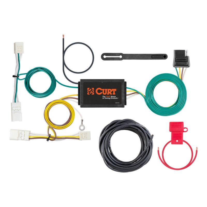 Picture of Curt Custom Wiring Harness, 4-Way Flat Output, Select Hyundai Ioniq - 56381
