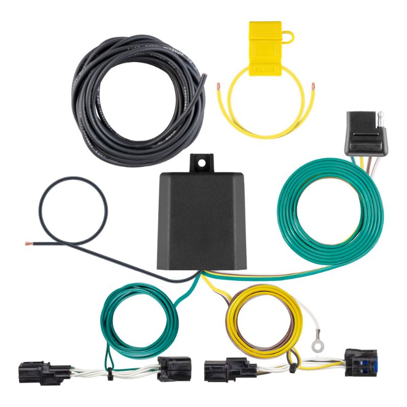 Picture of Curt Custom Wiring Harness, 4-Way Flat Output, Select Hyundai Ioniq 5 - 56484