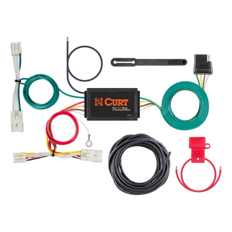 Picture of Curt Custom Wiring Harness, 4-Way Flat Output, Select Hyundai Sonata - 56390