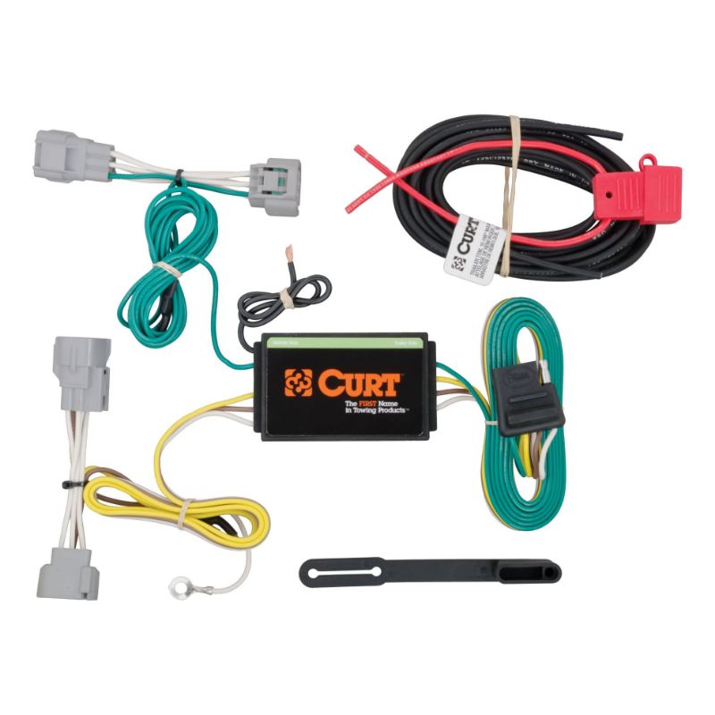 Picture of Curt Custom Wiring Harness, 4-Way Flat Output, Select Jeep Cherokee - 56208